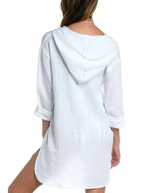 MARTINEZ-Hooded Cover Up Tunic