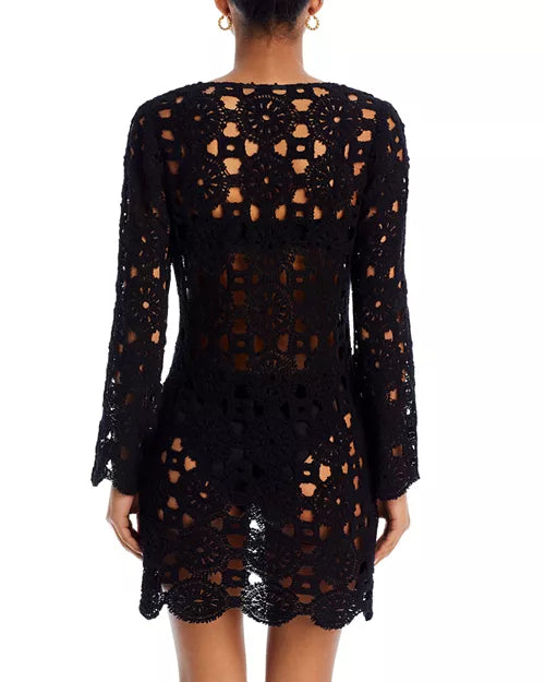 MARTINEZ-Crochet Cover Up Dress