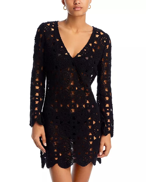 MARTINEZ-Crochet Cover Up Dress